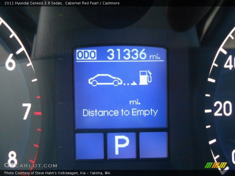 Cabernet Red Pearl / Cashmere 2011 Hyundai Genesis 3.8 Sedan