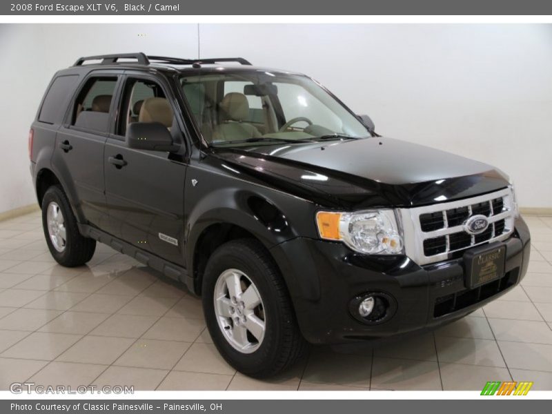 Black / Camel 2008 Ford Escape XLT V6
