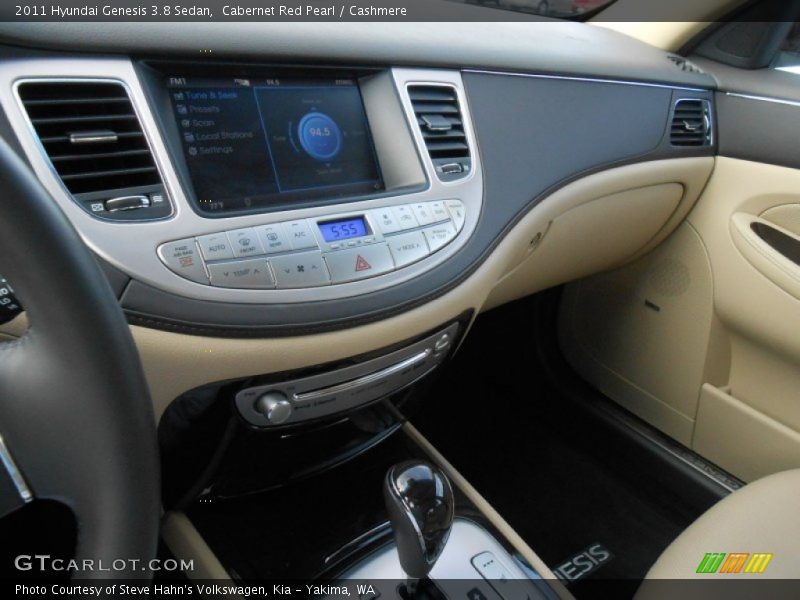 Cabernet Red Pearl / Cashmere 2011 Hyundai Genesis 3.8 Sedan