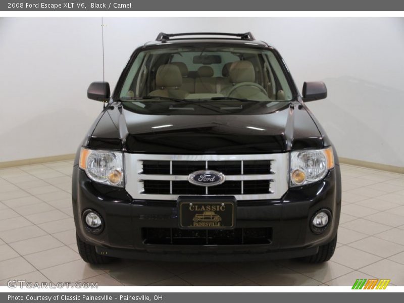 Black / Camel 2008 Ford Escape XLT V6