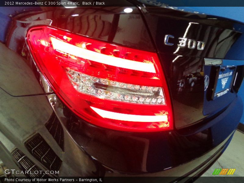 Black / Black 2012 Mercedes-Benz C 300 Sport 4Matic