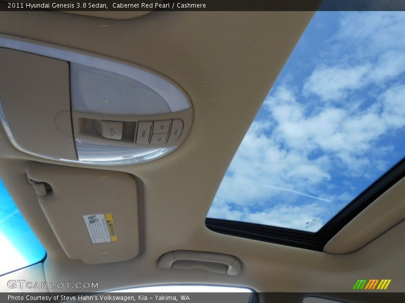 Cabernet Red Pearl / Cashmere 2011 Hyundai Genesis 3.8 Sedan