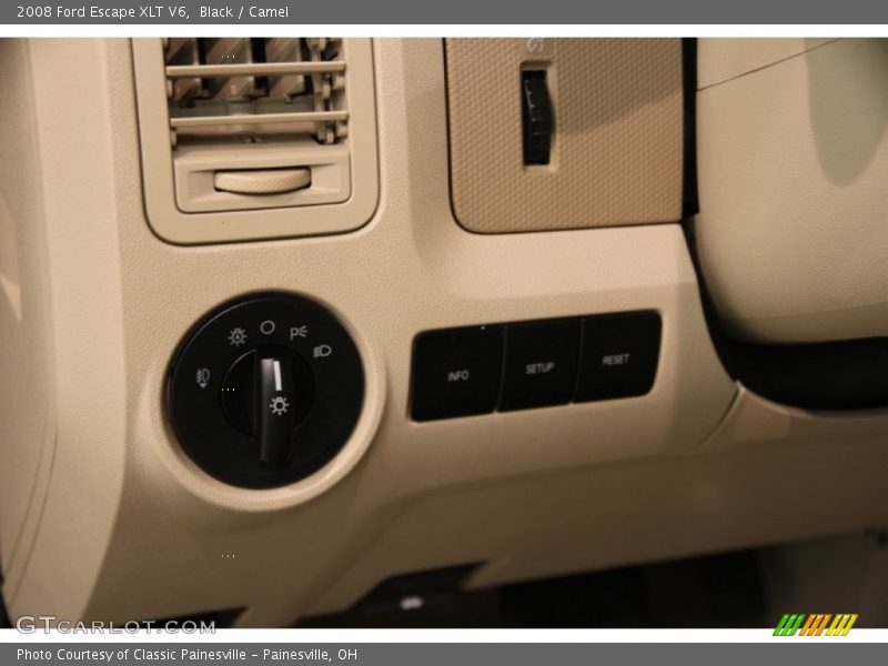 Black / Camel 2008 Ford Escape XLT V6