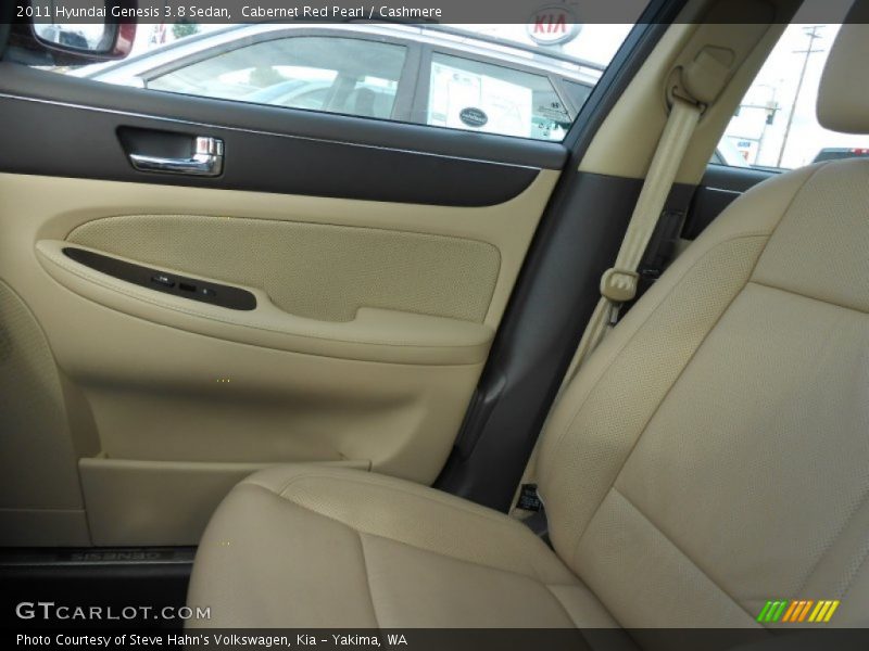 Cabernet Red Pearl / Cashmere 2011 Hyundai Genesis 3.8 Sedan