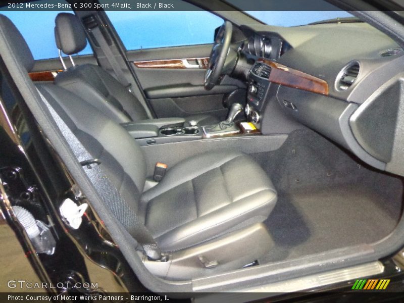 Black / Black 2012 Mercedes-Benz C 300 Sport 4Matic