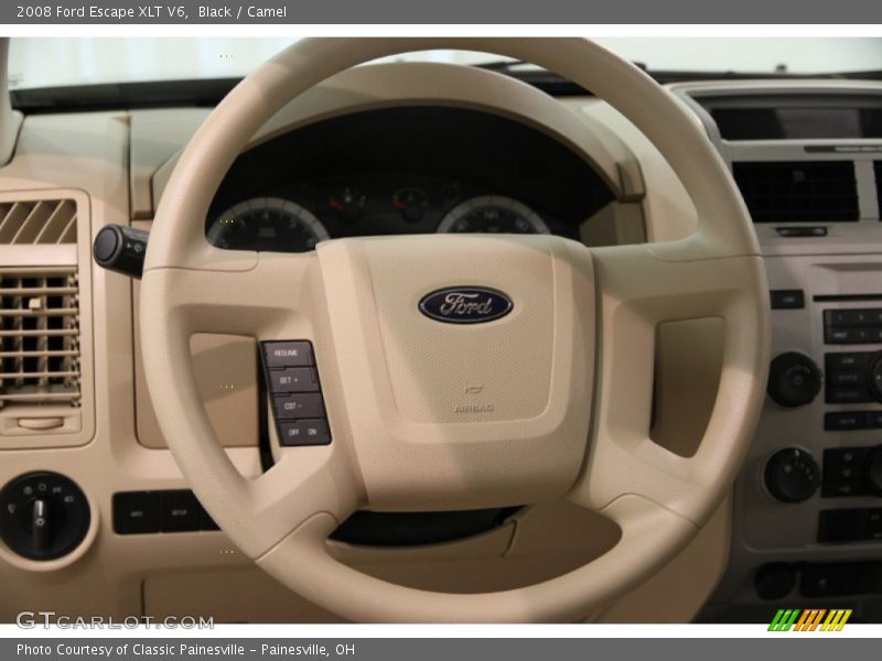 Black / Camel 2008 Ford Escape XLT V6