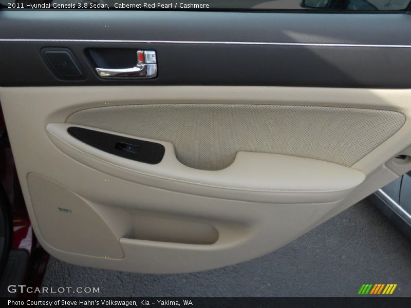 Cabernet Red Pearl / Cashmere 2011 Hyundai Genesis 3.8 Sedan