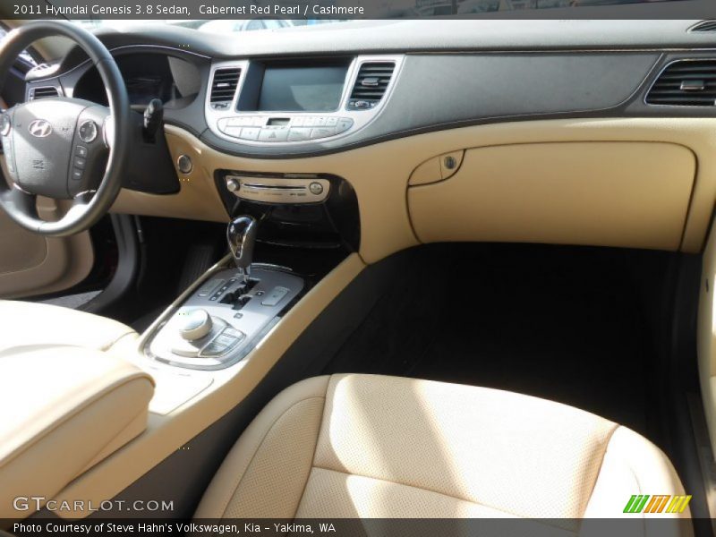 Cabernet Red Pearl / Cashmere 2011 Hyundai Genesis 3.8 Sedan