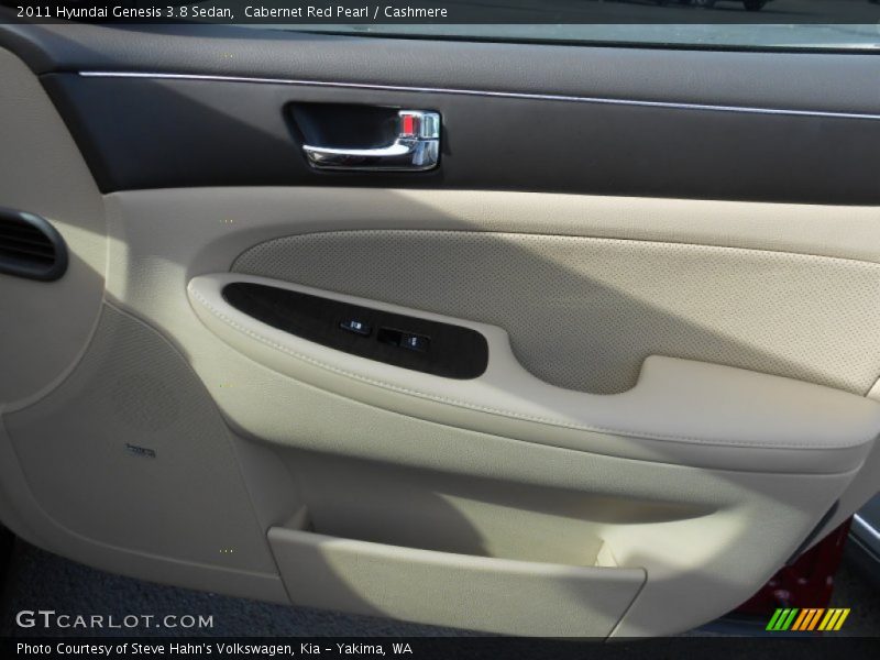 Cabernet Red Pearl / Cashmere 2011 Hyundai Genesis 3.8 Sedan
