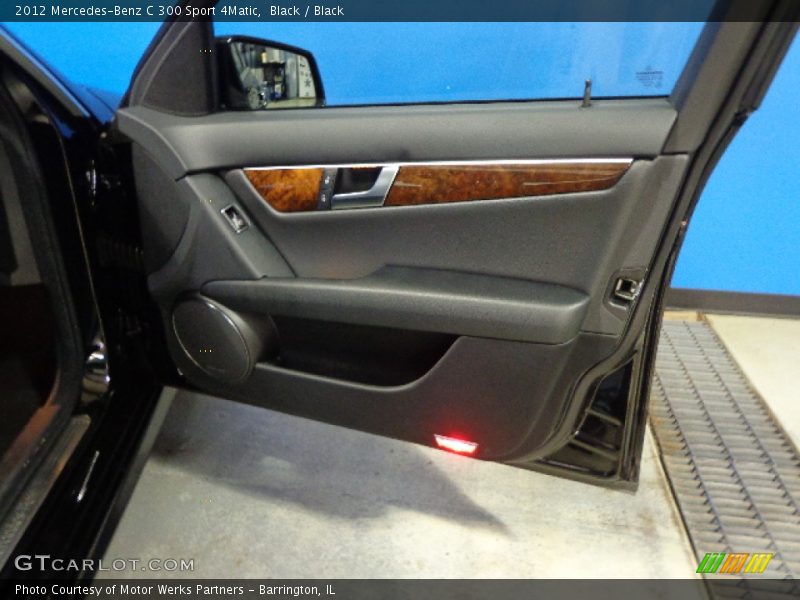 Black / Black 2012 Mercedes-Benz C 300 Sport 4Matic