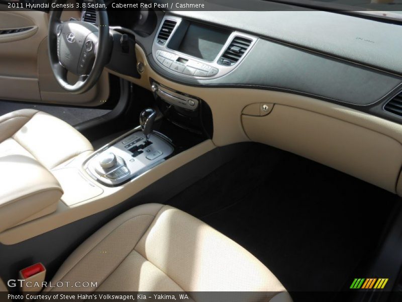 Cabernet Red Pearl / Cashmere 2011 Hyundai Genesis 3.8 Sedan