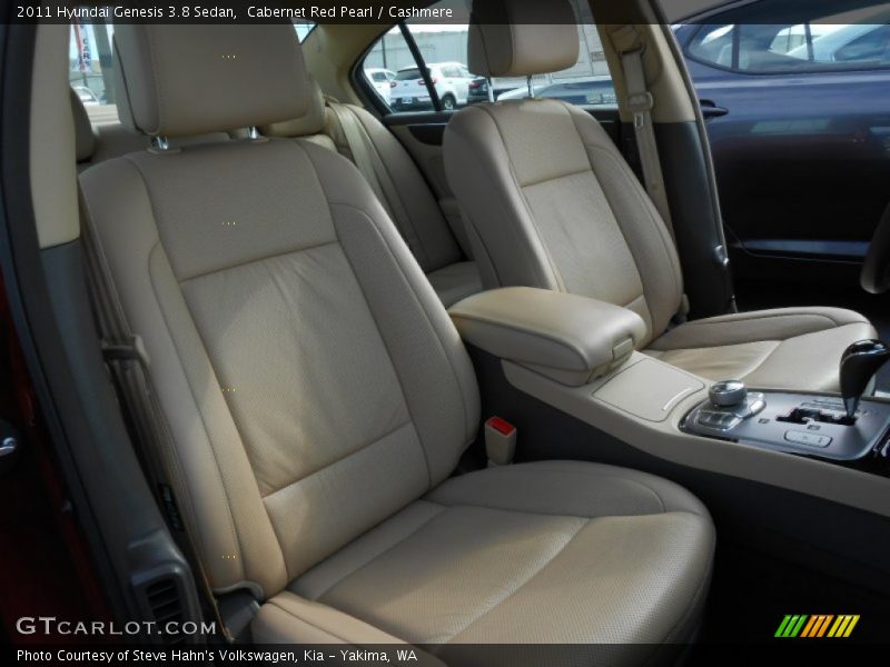 Cabernet Red Pearl / Cashmere 2011 Hyundai Genesis 3.8 Sedan