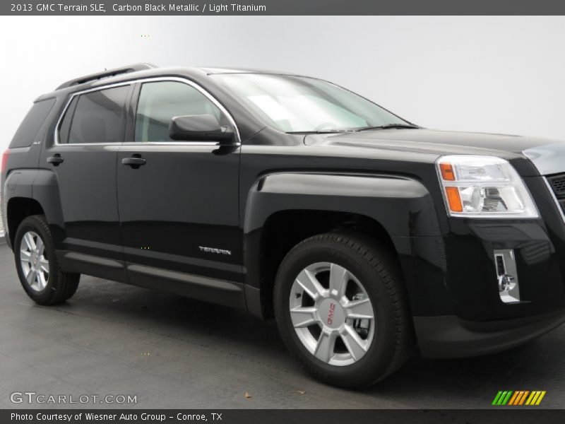 Carbon Black Metallic / Light Titanium 2013 GMC Terrain SLE