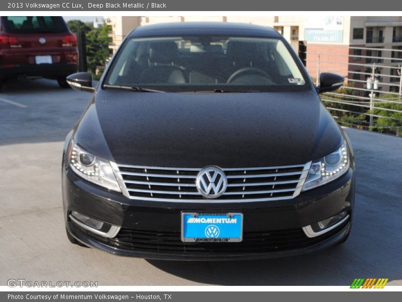 Deep Black Metallic / Black 2013 Volkswagen CC Lux