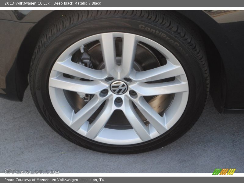Deep Black Metallic / Black 2013 Volkswagen CC Lux