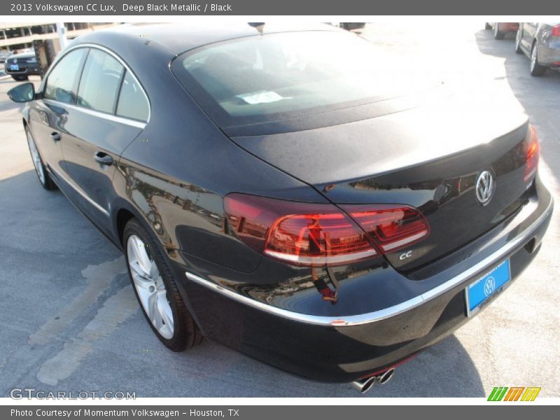 Deep Black Metallic / Black 2013 Volkswagen CC Lux