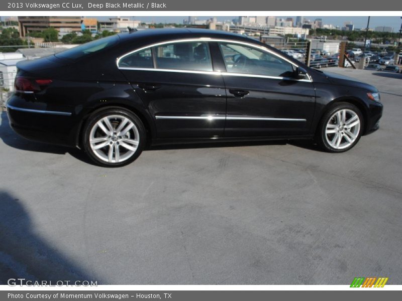 Deep Black Metallic / Black 2013 Volkswagen CC Lux