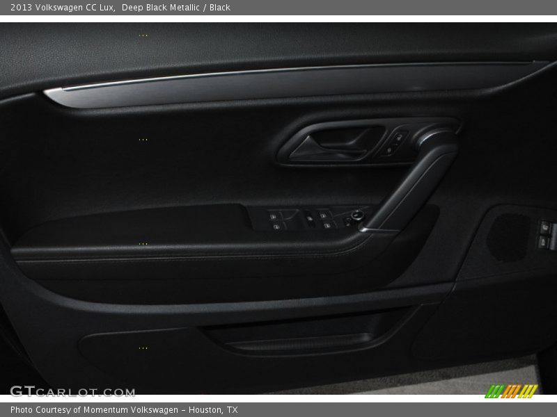 Deep Black Metallic / Black 2013 Volkswagen CC Lux