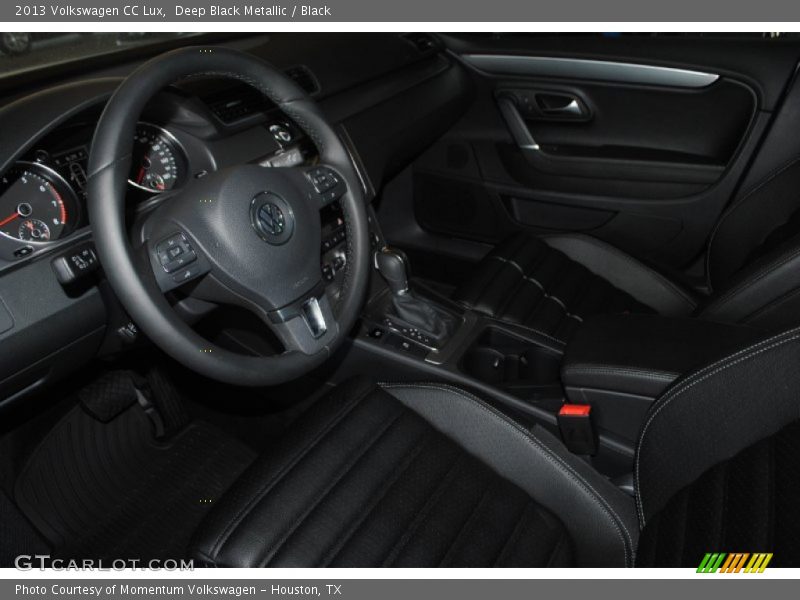 Deep Black Metallic / Black 2013 Volkswagen CC Lux