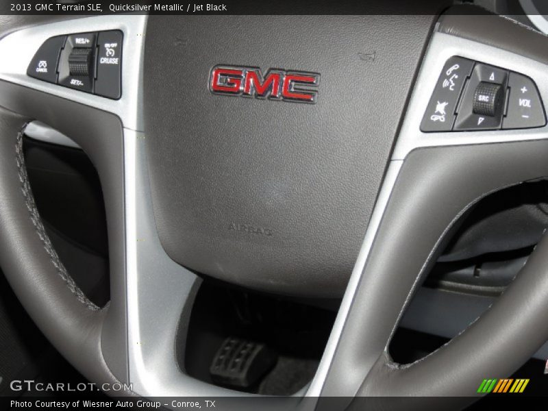 Quicksilver Metallic / Jet Black 2013 GMC Terrain SLE