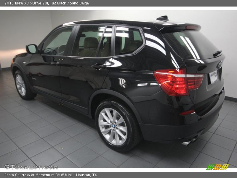 Jet Black / Sand Beige 2013 BMW X3 xDrive 28i