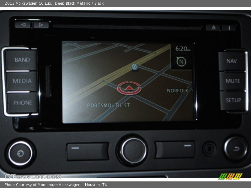 Deep Black Metallic / Black 2013 Volkswagen CC Lux