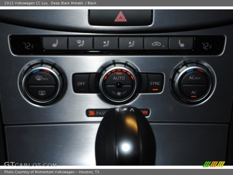 Deep Black Metallic / Black 2013 Volkswagen CC Lux