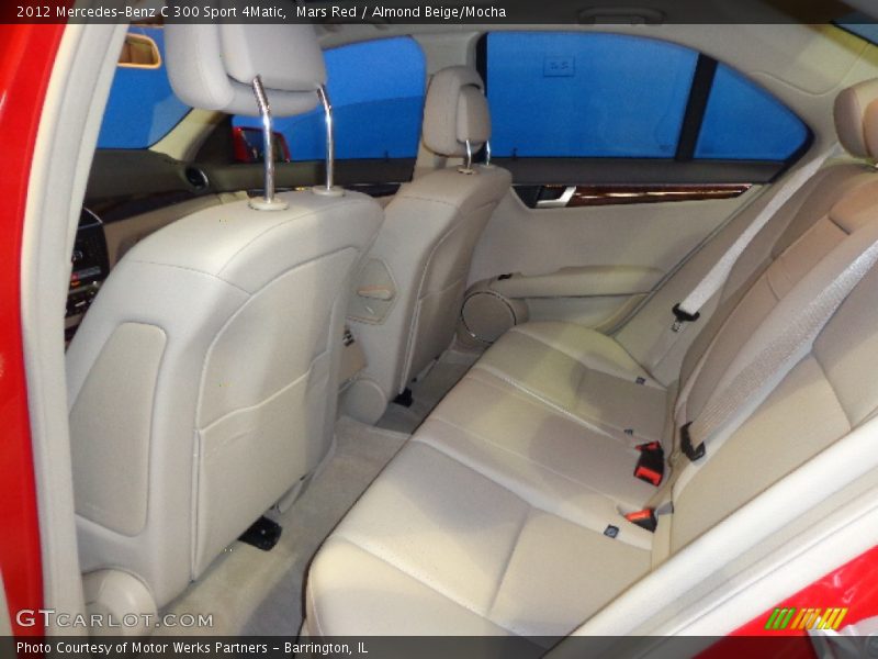 Mars Red / Almond Beige/Mocha 2012 Mercedes-Benz C 300 Sport 4Matic