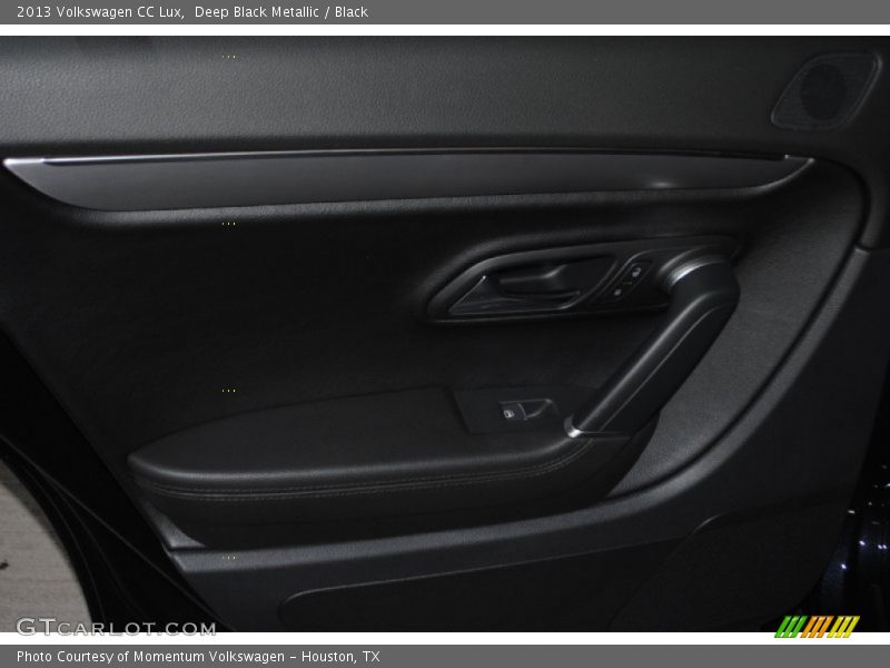 Deep Black Metallic / Black 2013 Volkswagen CC Lux