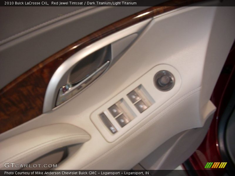 Red Jewel Tintcoat / Dark Titanium/Light Titanium 2010 Buick LaCrosse CXL