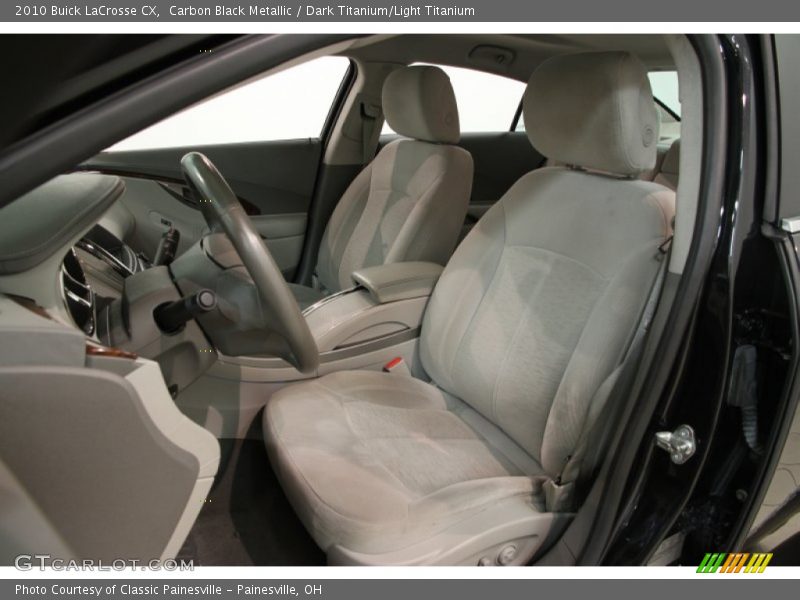 Front Seat of 2010 LaCrosse CX