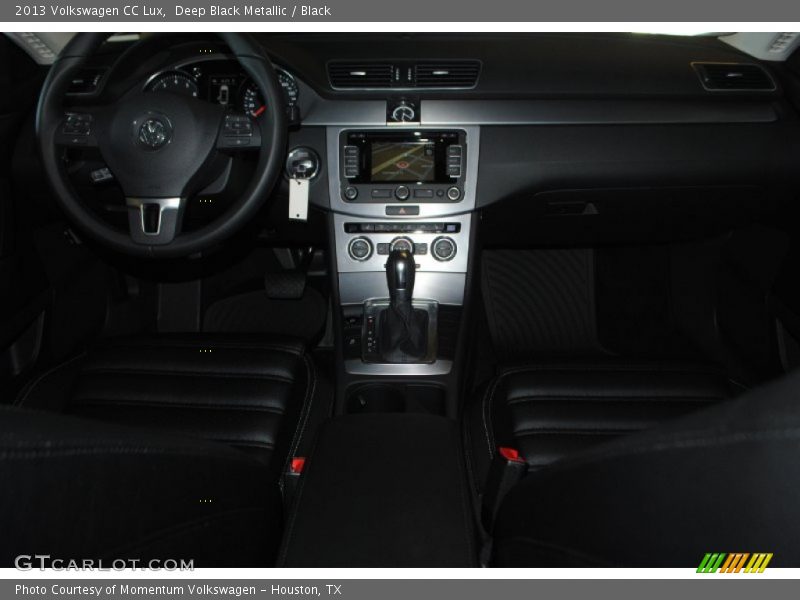 Deep Black Metallic / Black 2013 Volkswagen CC Lux