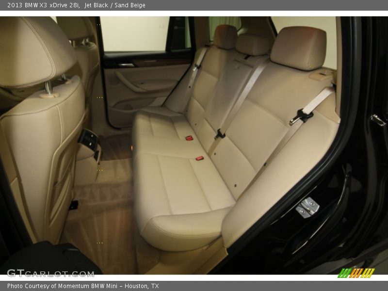 Jet Black / Sand Beige 2013 BMW X3 xDrive 28i