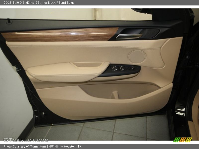 Jet Black / Sand Beige 2013 BMW X3 xDrive 28i