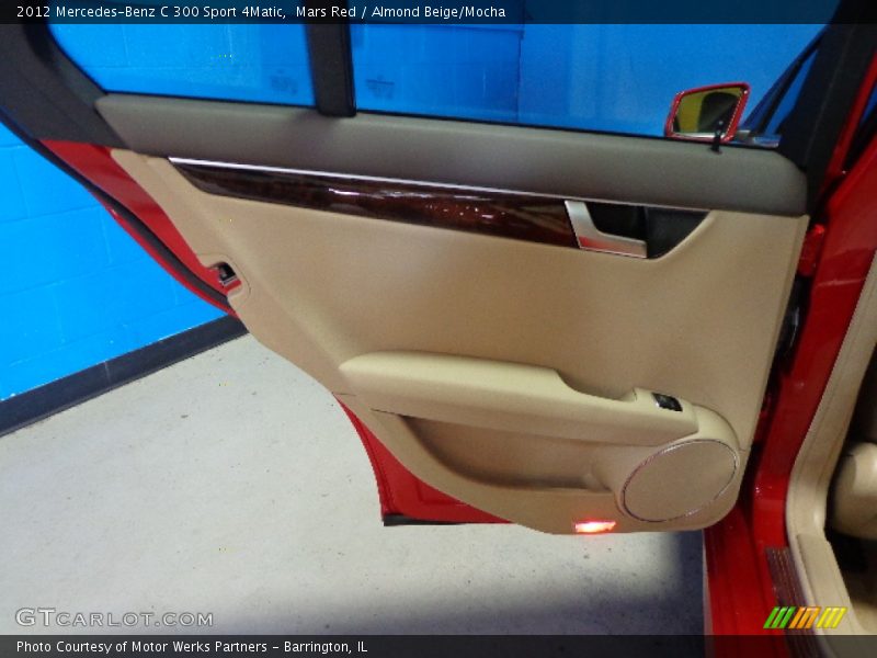 Mars Red / Almond Beige/Mocha 2012 Mercedes-Benz C 300 Sport 4Matic