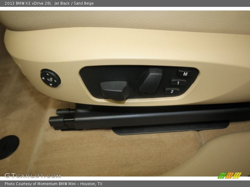 Jet Black / Sand Beige 2013 BMW X3 xDrive 28i