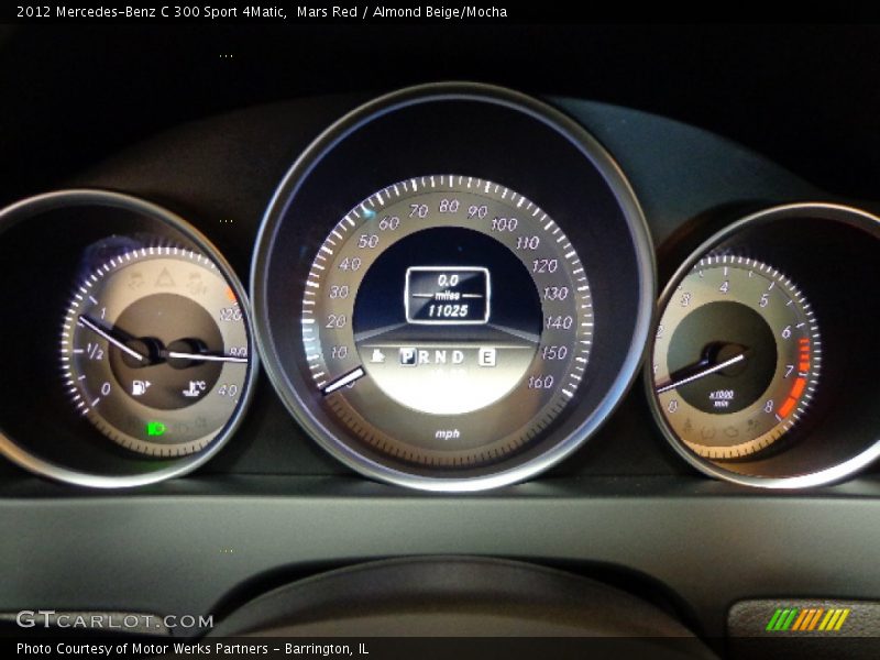 Mars Red / Almond Beige/Mocha 2012 Mercedes-Benz C 300 Sport 4Matic