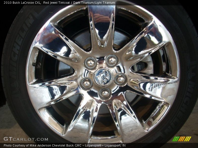 Red Jewel Tintcoat / Dark Titanium/Light Titanium 2010 Buick LaCrosse CXL