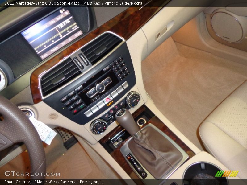 Mars Red / Almond Beige/Mocha 2012 Mercedes-Benz C 300 Sport 4Matic