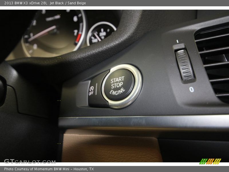 Jet Black / Sand Beige 2013 BMW X3 xDrive 28i
