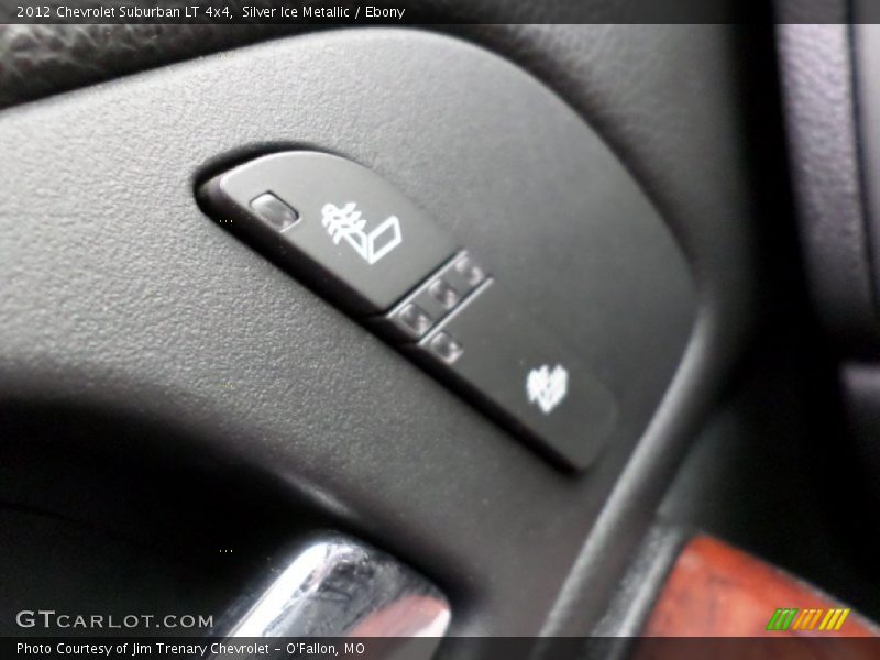 Silver Ice Metallic / Ebony 2012 Chevrolet Suburban LT 4x4