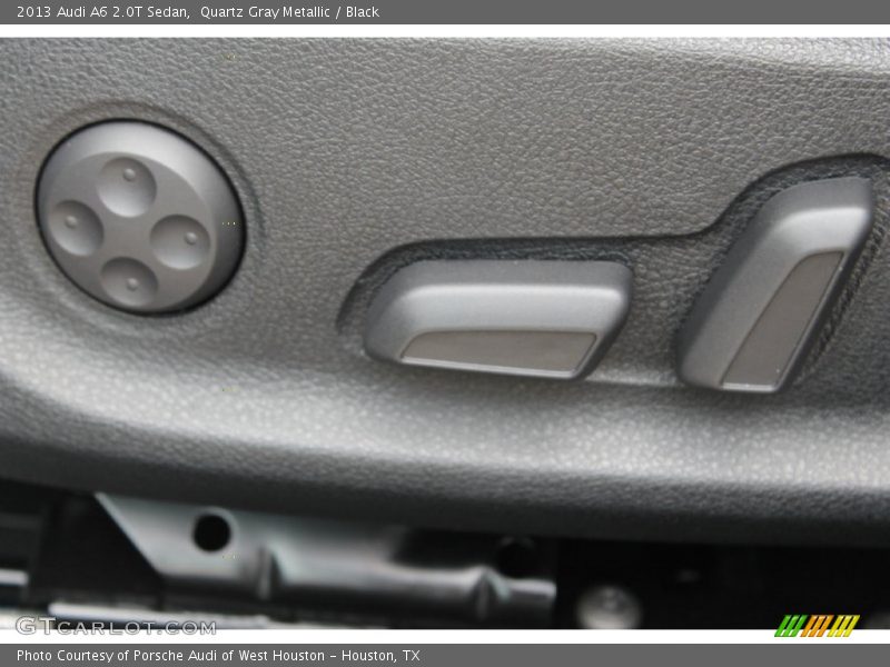 Quartz Gray Metallic / Black 2013 Audi A6 2.0T Sedan
