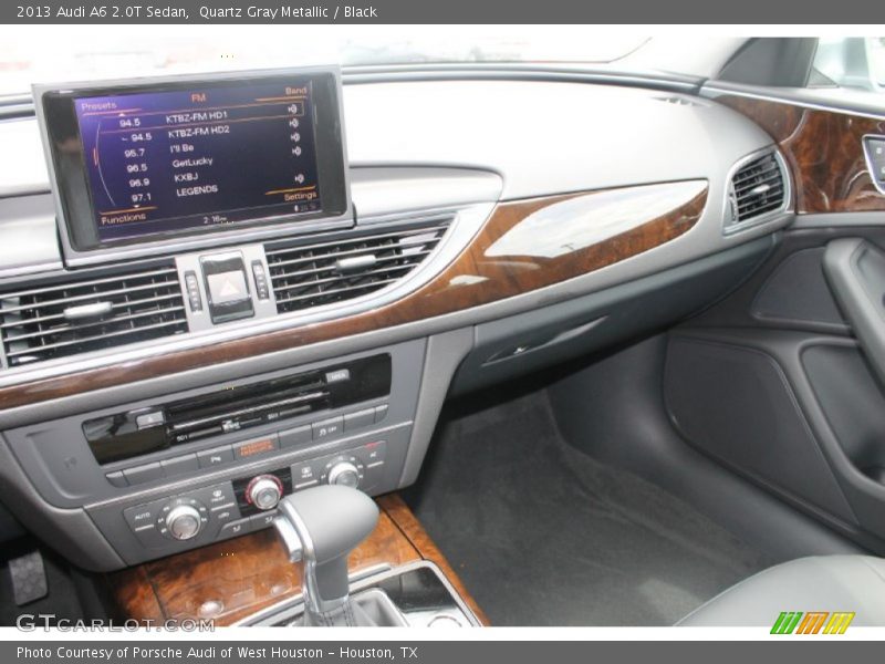 Quartz Gray Metallic / Black 2013 Audi A6 2.0T Sedan