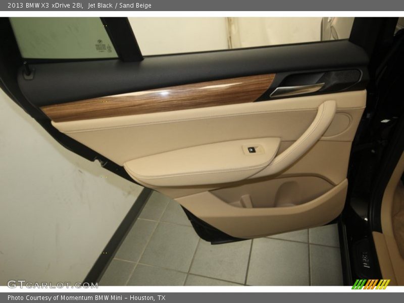 Jet Black / Sand Beige 2013 BMW X3 xDrive 28i