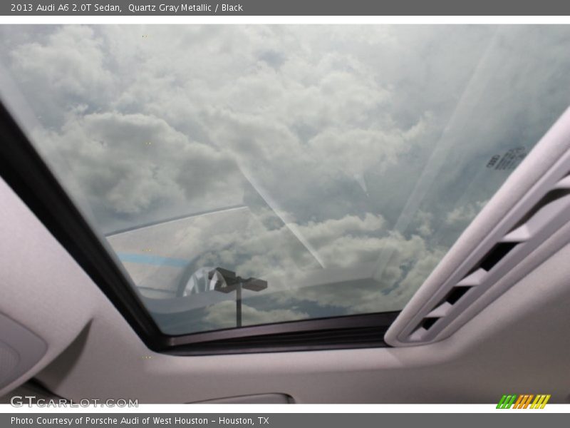 Quartz Gray Metallic / Black 2013 Audi A6 2.0T Sedan