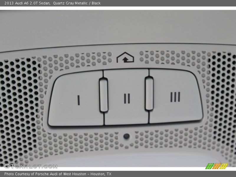 Quartz Gray Metallic / Black 2013 Audi A6 2.0T Sedan