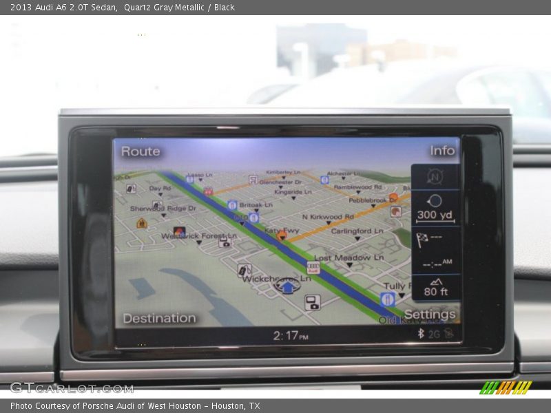 Navigation of 2013 A6 2.0T Sedan