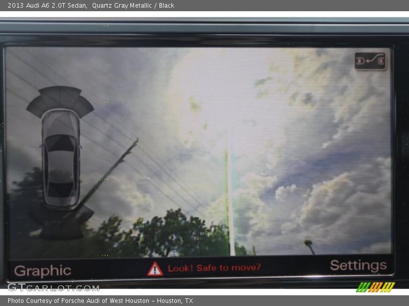 Quartz Gray Metallic / Black 2013 Audi A6 2.0T Sedan
