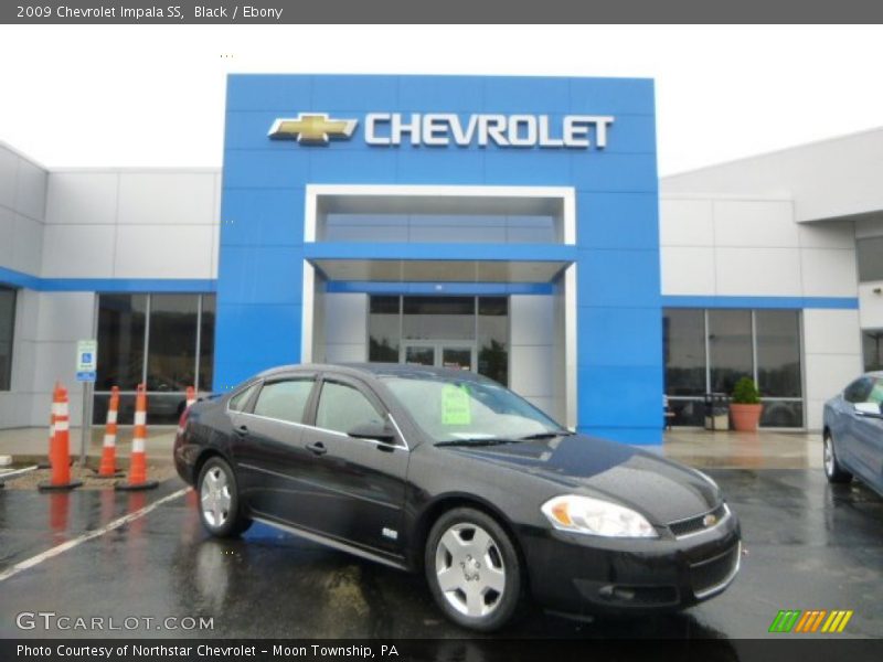 Black / Ebony 2009 Chevrolet Impala SS