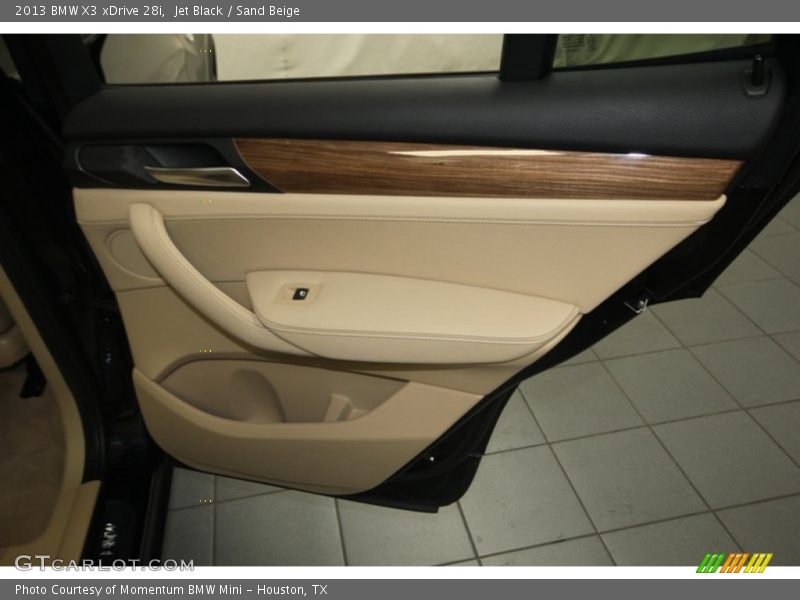 Jet Black / Sand Beige 2013 BMW X3 xDrive 28i